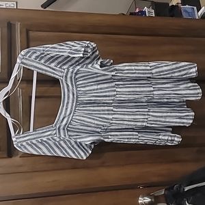 Babydoll square scoop neck